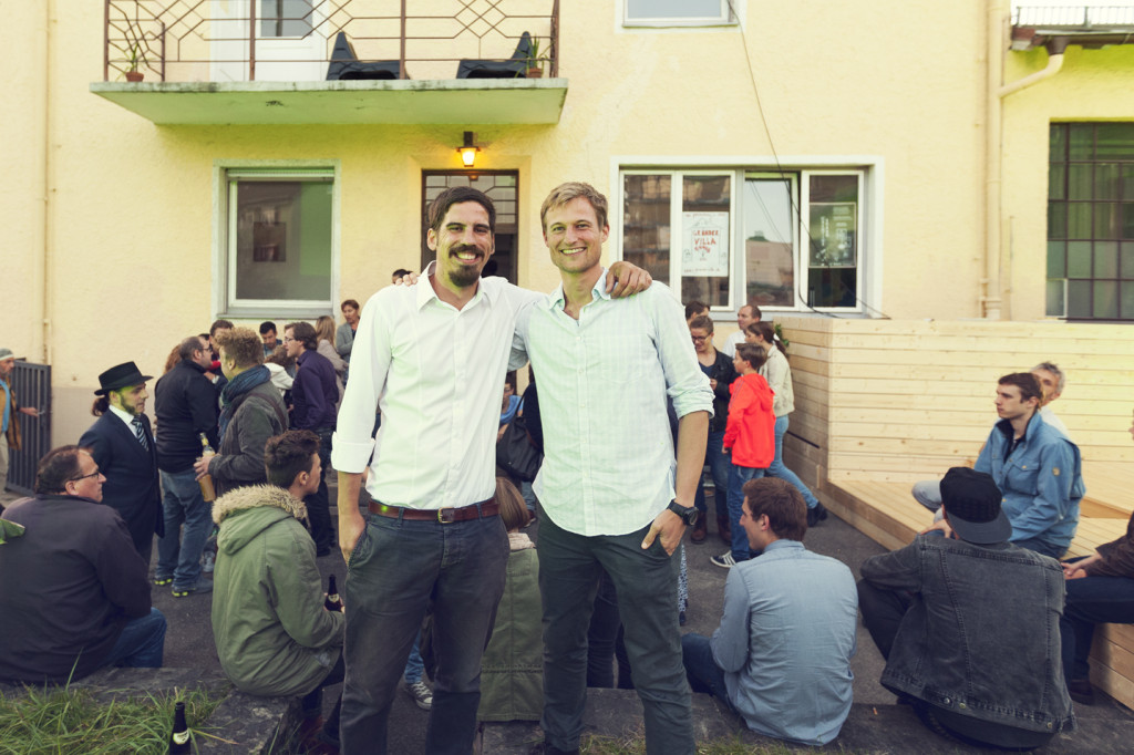 Team Gründervilla - Thomas Herzhoff & Simon Schnetzer