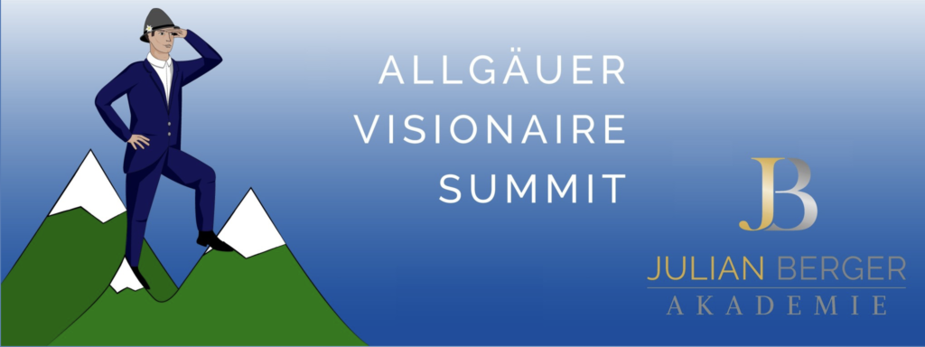 Gründervilla Programm Dezember 2019 Januar 2020 - Allgäuer Gründerszenen Held Julian Berger Allgäuer Visionaire Summit
